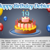 Happy Birthday Debian (19 years)